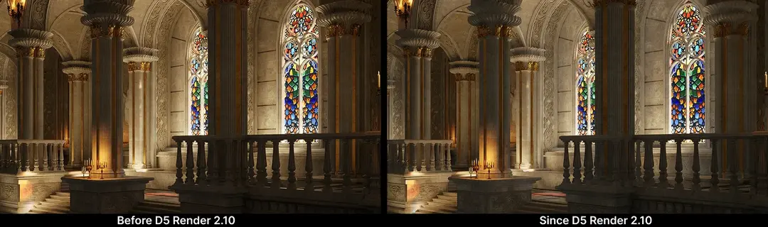 D5 Render supera los métodos tradicionales de iluminación global
