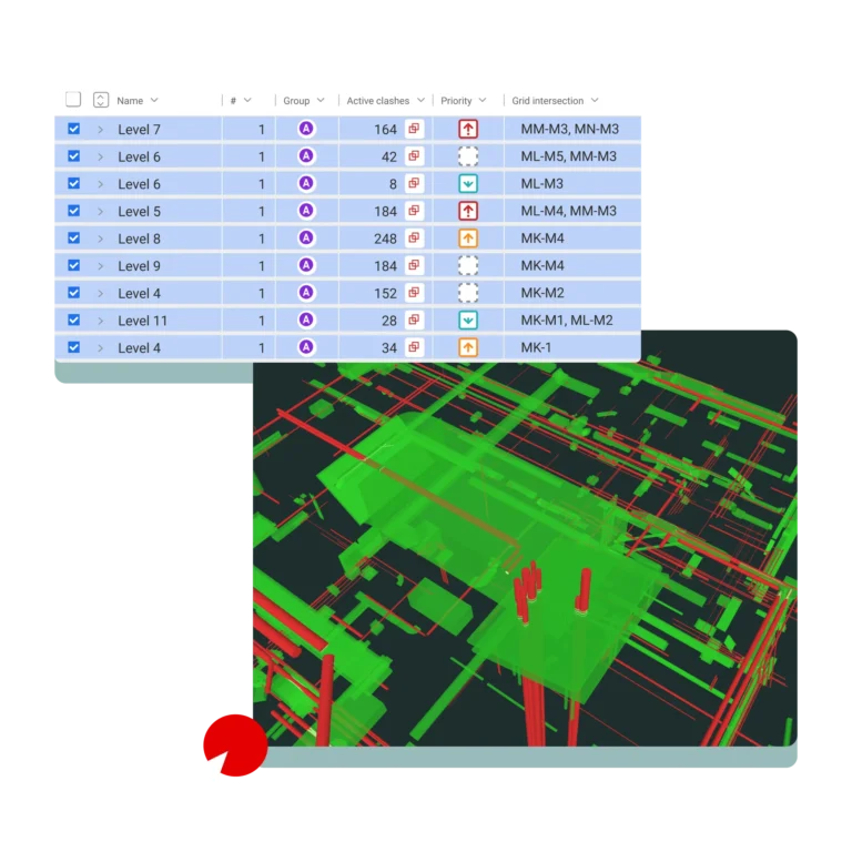Detección de colisiones en Revizto