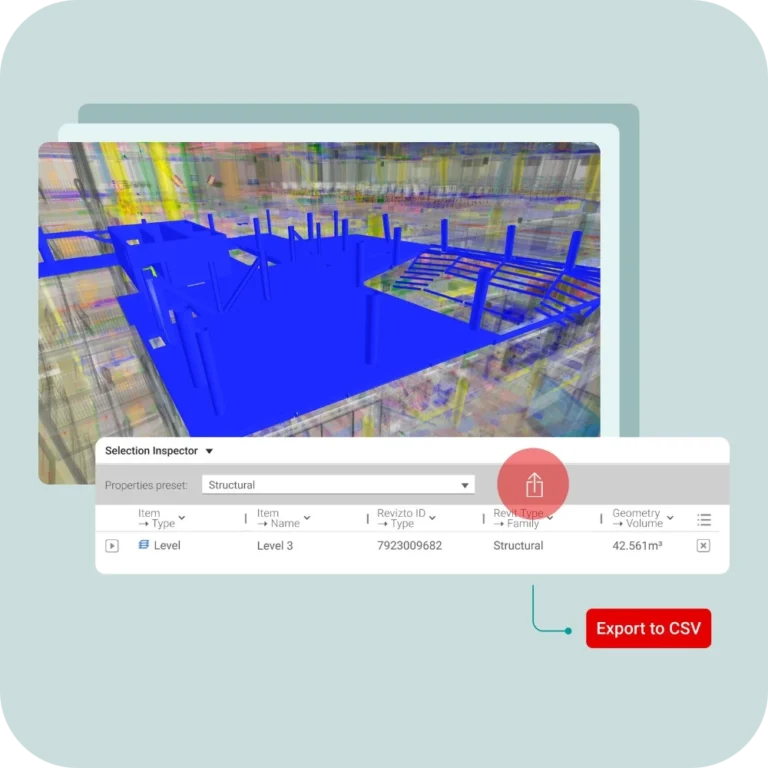 Extrae información de tus modelos en Revizto