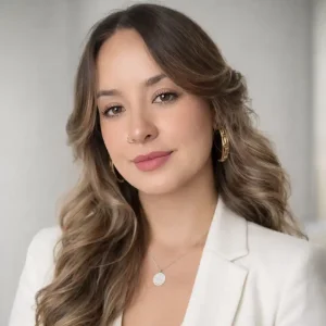 Fotografía profesional de Paulina Rueda. Asesor comercial de IMBIM.