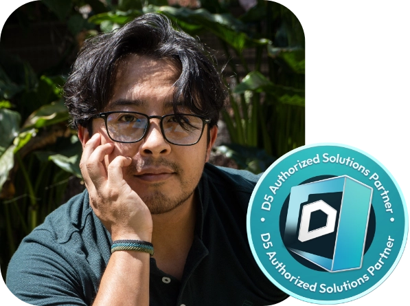 Ronald curimilma es el especialista certificado d5 authorized solutions partner de imbim